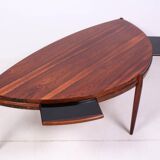 Table basse Johannes Andersen en palissandre par Trensum