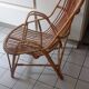 Pair of vintage rattan/wicker armchairs from the 70s