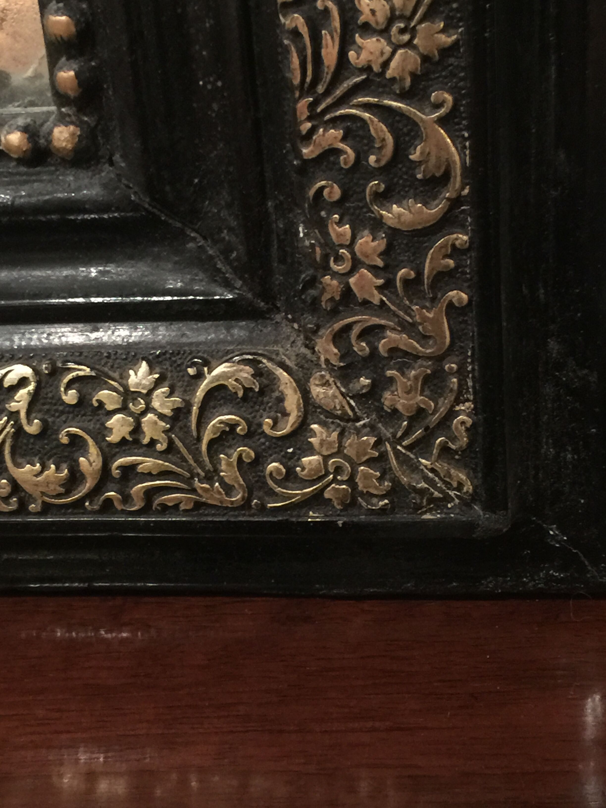 Louis Philippe mirror, Napoleon III, 63x87cm