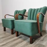 Armchairs by Jindřich Halabala, 1950s, Set of 2
