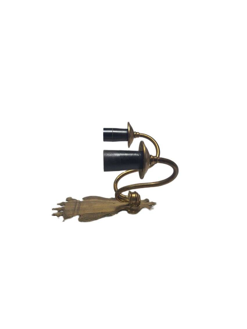 2-armed wall lamp, Poland, 1970s