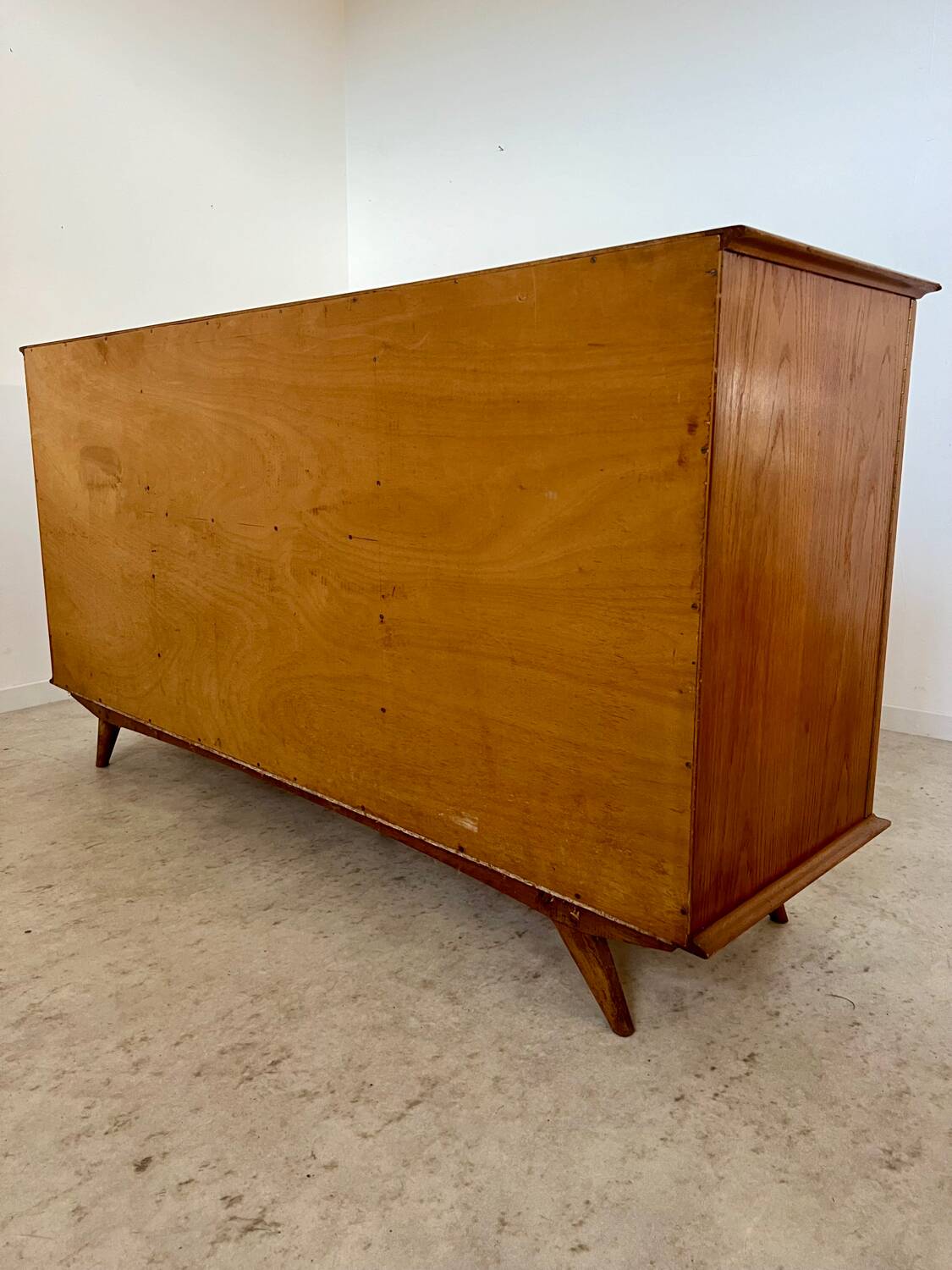 Old oak sideboard from the 50s, reconstruction period
