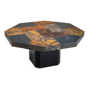 Grande table basse octogonale