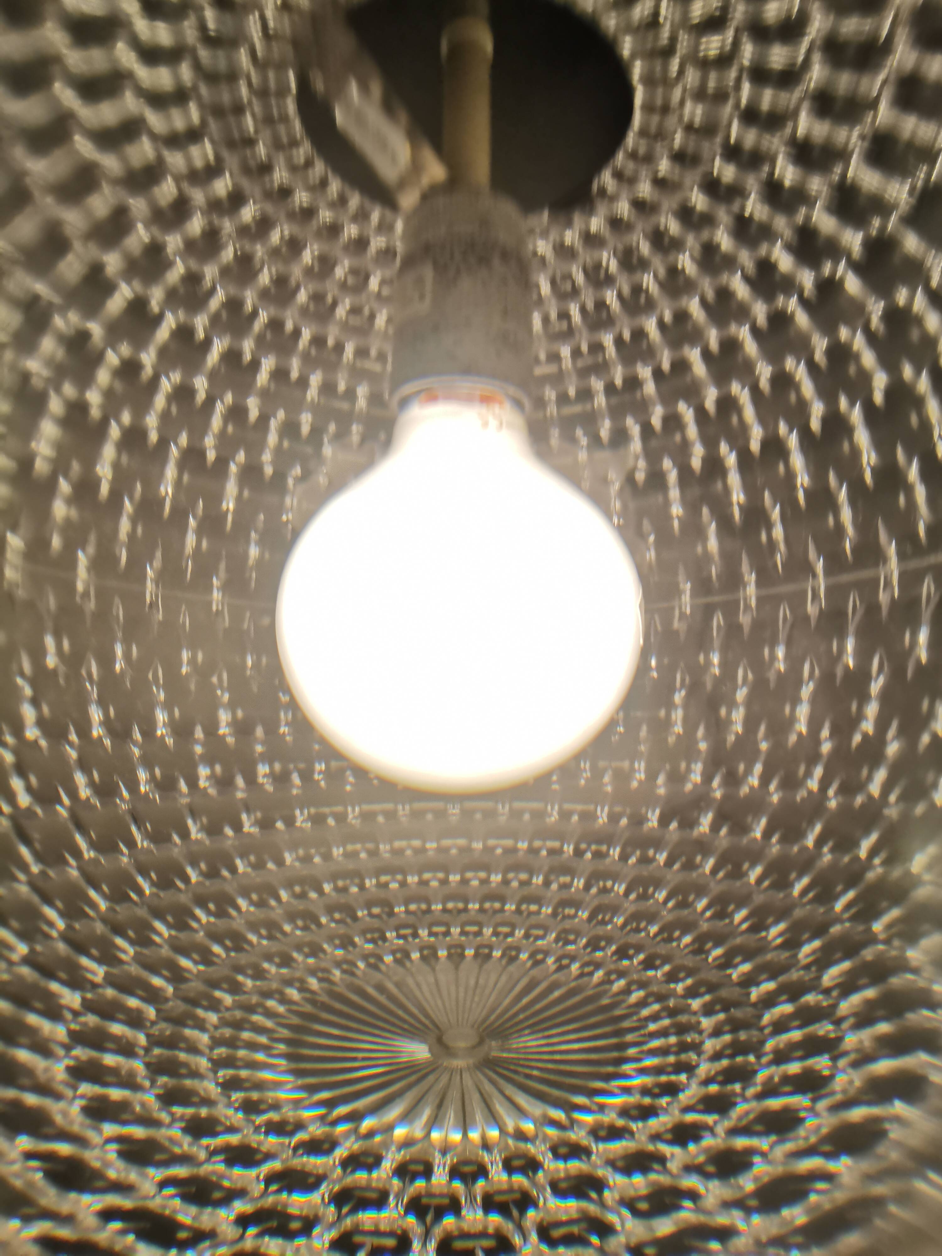 Aloys Gangkofner pendant light for Erco, Germany, Space Age, 1970.