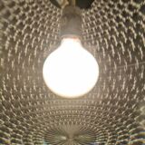 Aloys Gangkofner pendant light for Erco, Germany, Space Age, 1970.