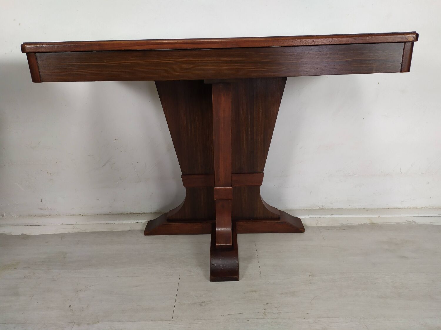 Pair of art deco consoles