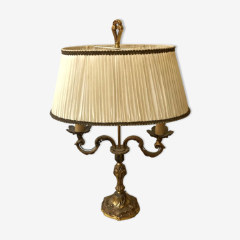 Lampe bouillotte en bronze hauteur 40 cm