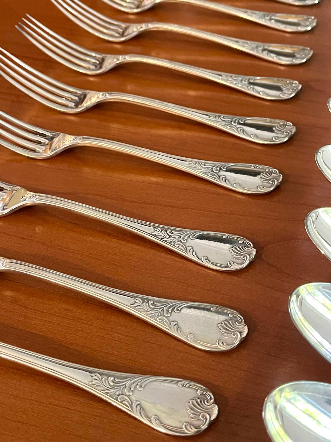 Christofle Marly cutlery set 37 pieces good condition