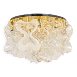 Ceiling light Catena with Murano glass by Kalmar, Austria, 1960.