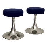 2 tulip foot stools an'70