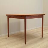Teak table, Danish design, 1970s, production: Denmark