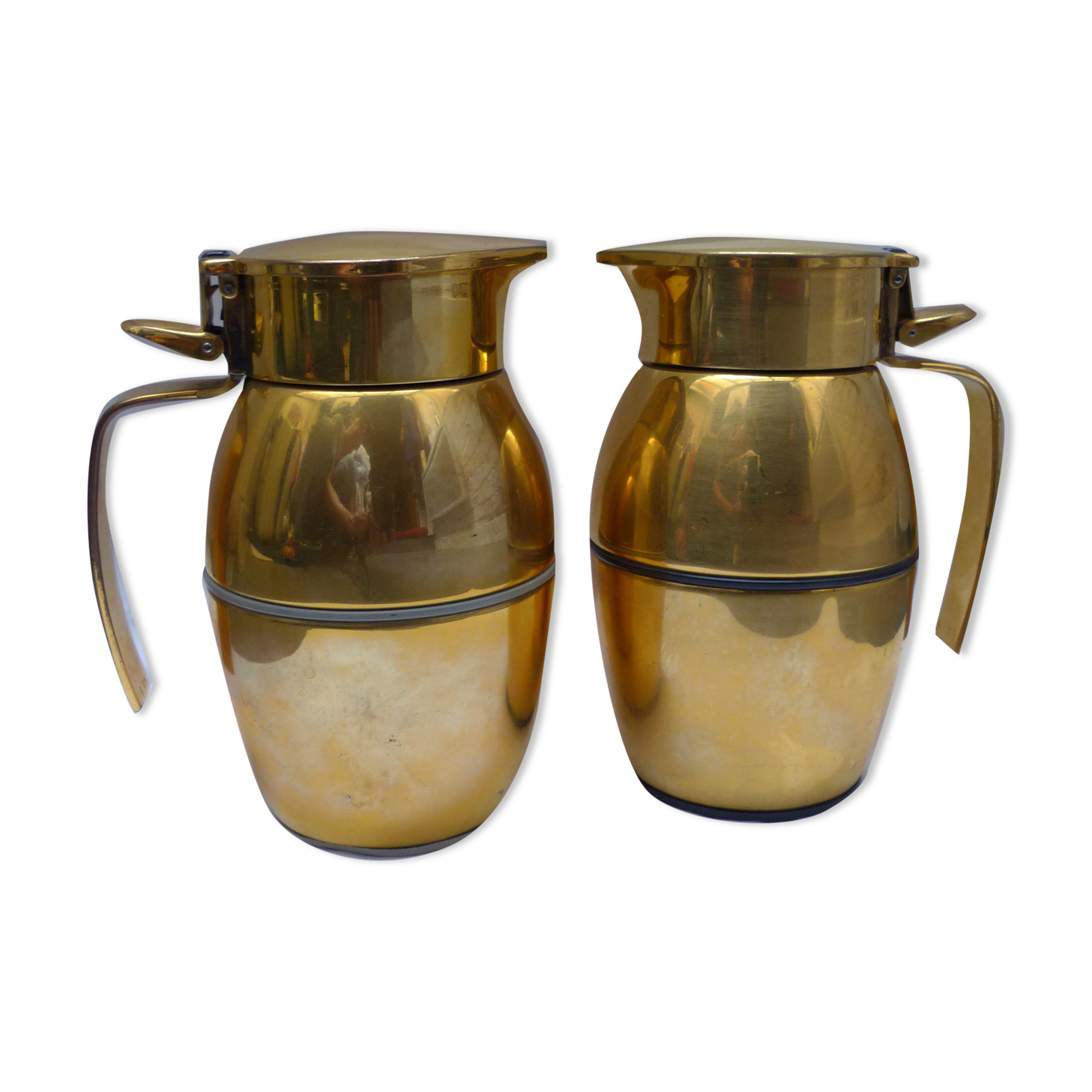 Duo of Thermolord 1950 jugs