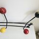 Porte manteaux 8 patères boules - Design Roger Feraud vintage Années 60's