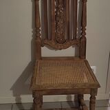 Solid wood chair seat aero-gummed canning