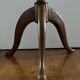 Vintage wooden pedestal table
