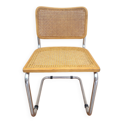 Chaise Marcel Breuer modèle B32 en cannage