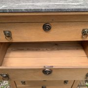 High Empire chest of drawers in solid raw oak