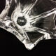 Vintage crystal vase daum france, year 60