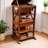 Bibus furniture with an adjustable shelf – vintage library furniture