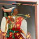 Six Suweer - painting fixed under glass