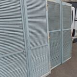 suite of 4 shutters wooden dim L 300 cm x H 228 cm