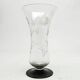 Art Deco vase, glass, Poland, 1930s