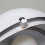 Lampe boule à volet pivotant Lamperti, années 60