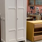 Chalk white Parisian wardrobe