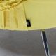 Chair Marco Zanuso Martingala - Bright yellow cotton fabric