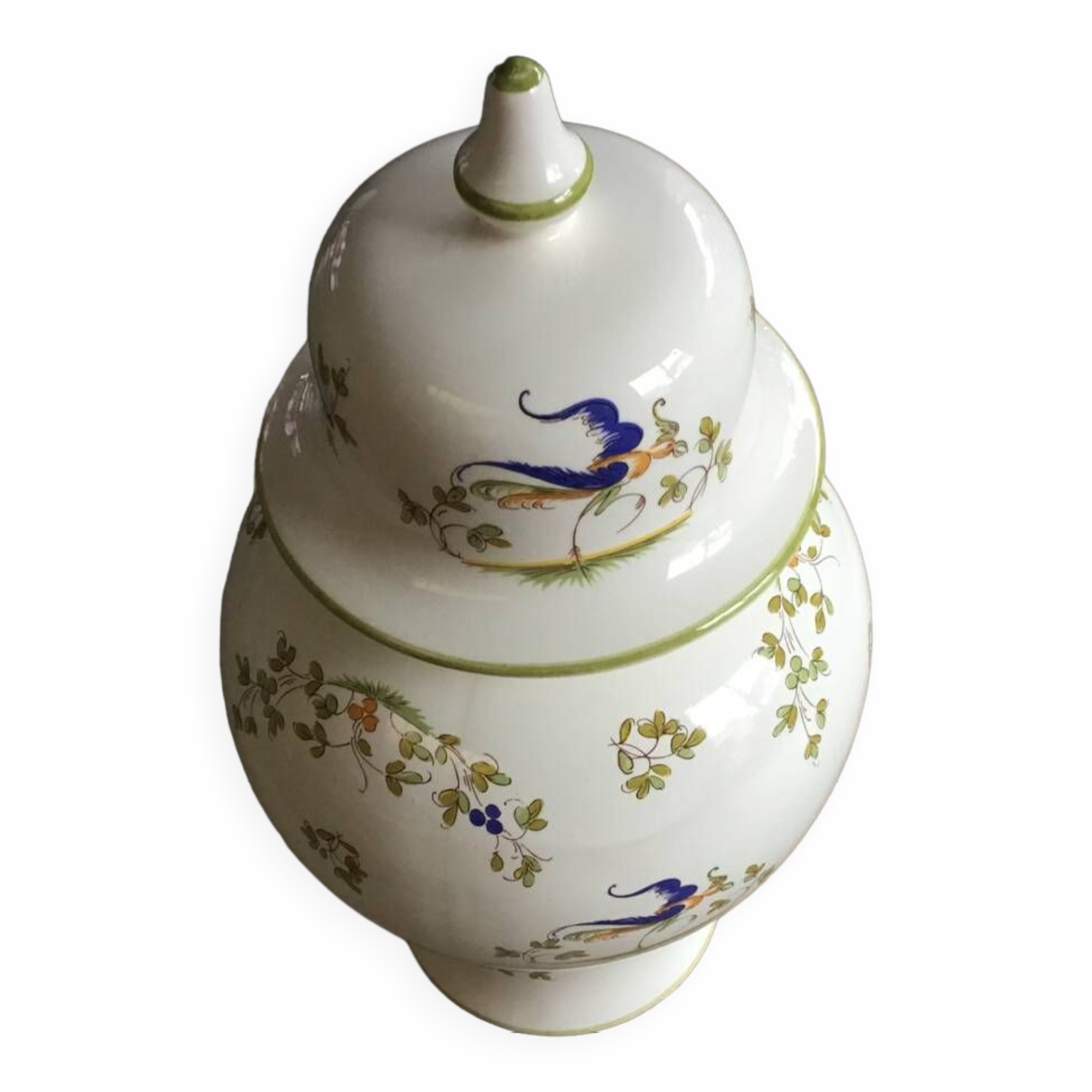 Moustiers vallauris large format pot vase