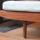 Daybed teak and copper, scandinavian style by Toothill
