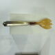 Bone and metal filled salad servers