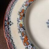 6 old English dessert plates, Wedgwood Bone, Australian model, early 20th century