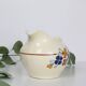 Saucière Sarreguemines - vintage français - petit pot faïence