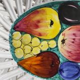 "Intrecciata" vintage fruit dish - Italian ceramic