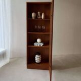 Teak display cabinet Omann Jun Danish design from the 1960s.