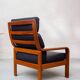 Vintage Teak Armchair High-Back Mid Century Danish