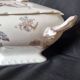 Soupière ancienne en porcelaine « Vieux Paris », XIXe siècle, anses en form