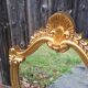 Miroir doré baroque