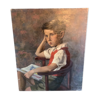 Portrait of a young boy