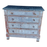 Distressed chest of drawers