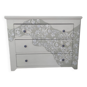 commode peinte