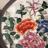 Old Rose Family Pewter Dish Hong Kong