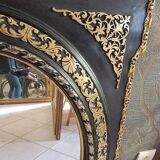 Pair of Napoleon III mirrors 74 x 64
