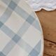 Vintage serving dish Moulin des Loups model Blue Grey Tablecloth