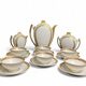 Art Deco, 9-piece Limoges porcelain coffee service circa 1930