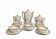 Art Deco, 9-piece Limoges porcelain coffee service circa 1930