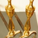Pair of gilded metal channels
