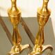 Pair of gilded metal channels