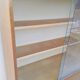 Vintage Scandinavian display cabinet bookshelf